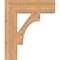 Ekena Millwork Westlake Block Smooth Bracket, Western Red Cedar, 5 1/2"W x 22"D x 26"H BKT06X22X26WTL05SWR - alternate 3